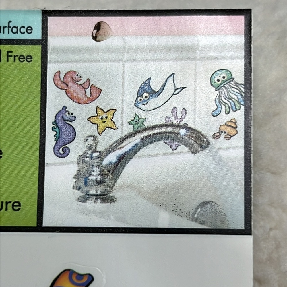 🦋$5 ADD ON•B:421 SEA CREATURES Wall Stickers & Switch plate cover
